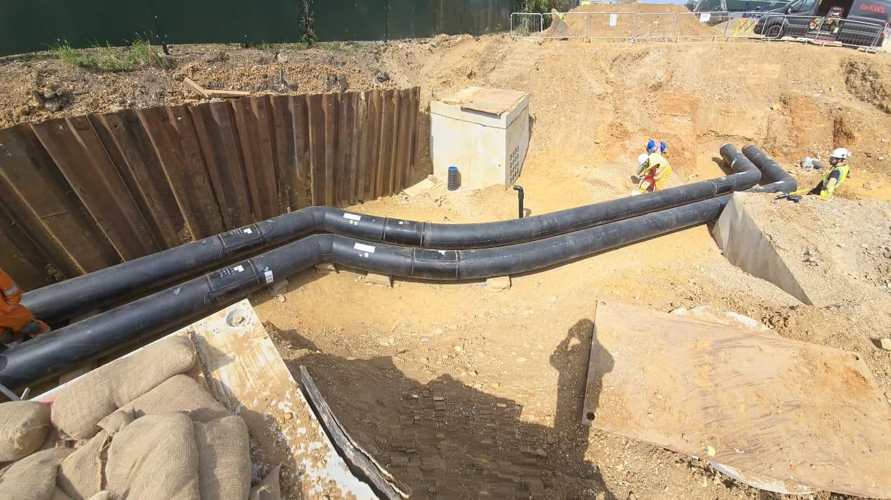 Colt London 4 & 5 pipework installation
