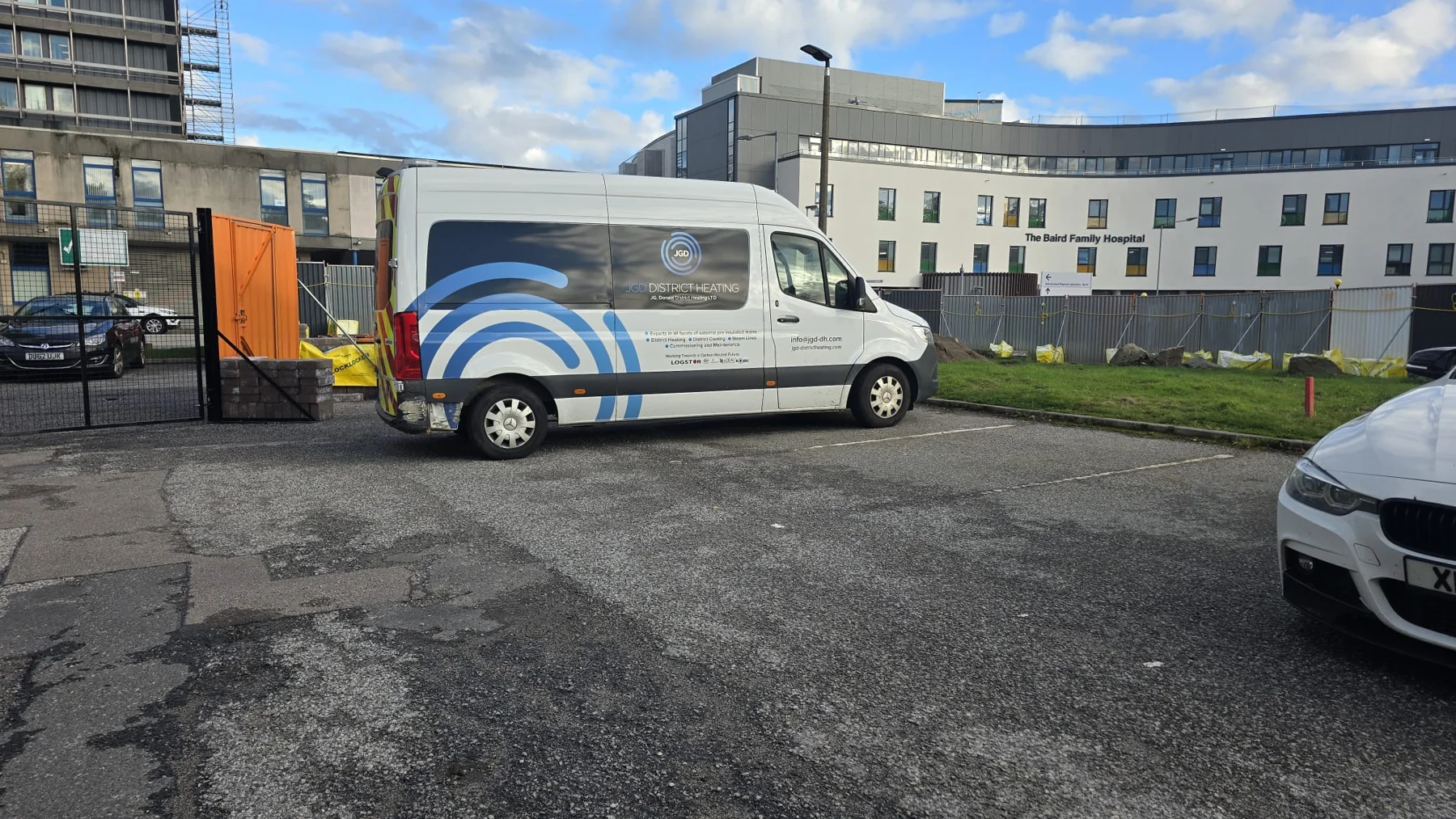 SNBTS Blood Donor Centre pipework installation