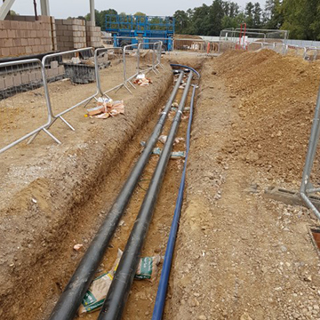 Pre-insulated Pipe Networks