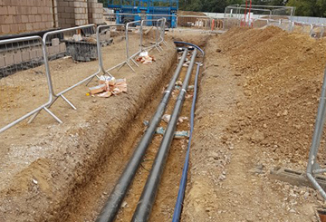 Pre-insulated Pipe Networks